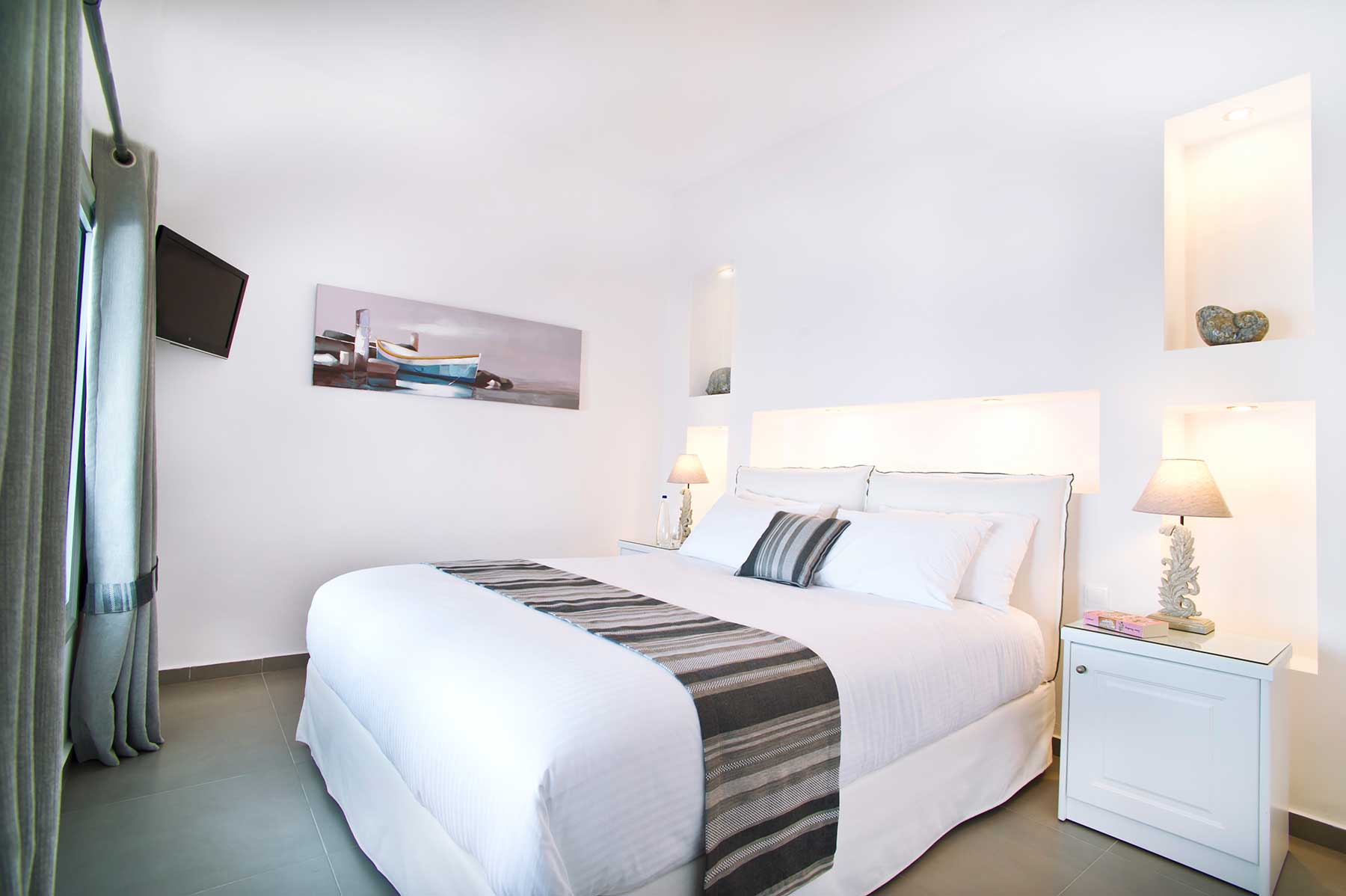 junior suite sea view agali santorini 1