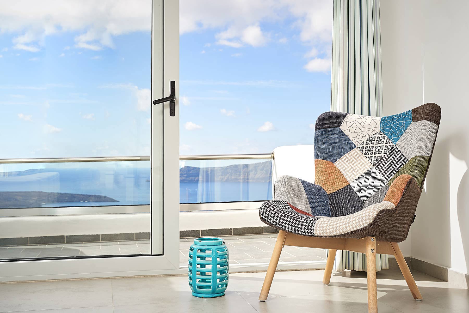 junior suite sea view agali santorini 11